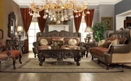 Homey Design HD-47 Victorian Sofa & Loveseat Set